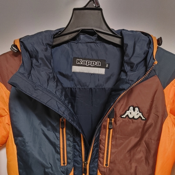 Kappa Color Block Puffer Jacket - Picture 3 of 8